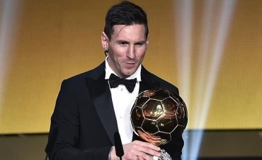 Messi tiene su quinto Balon de Oro