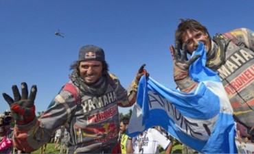 Marcos y Alejandro Patronelli en lo m&aacute;s alto del podio en Quads