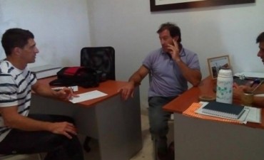 El Subsecretario y el Director de Deportes se reunieron con el titular de la Liga de F&uacute;tbol