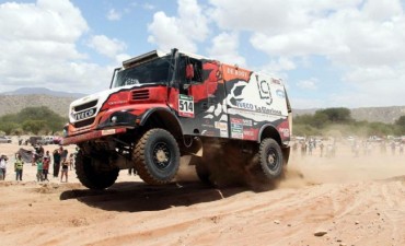 Histórico tercer lugar de Federico Villagra en camiones