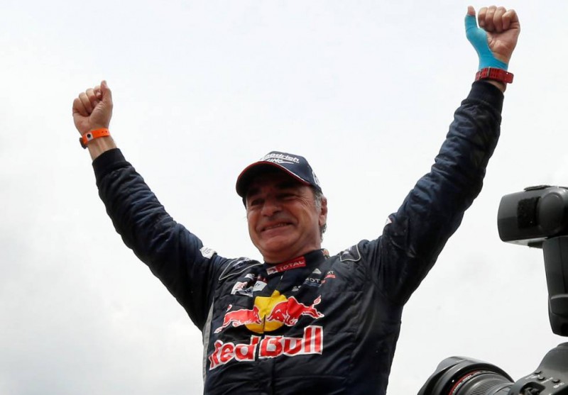 Carlos Sainz gana su segundo Rally Dakar