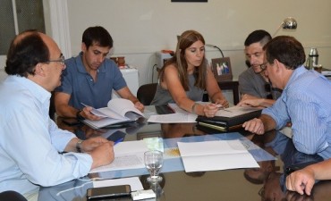 Autoridades del Club Urso se reunieron con el Intendente de Saladillo