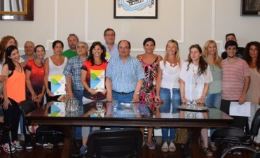Se firmaron comodatos con Club Urso, CEF Nº 77 y Escuela Nº 501