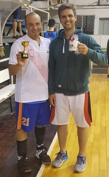 Goleador y MVP del Torneo Clausura del Maxibasquet 2017