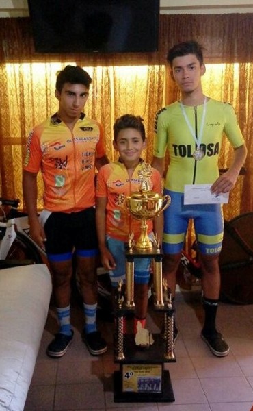 Destacada actuación de jóvenes ciclistas saladillenses en San Juan