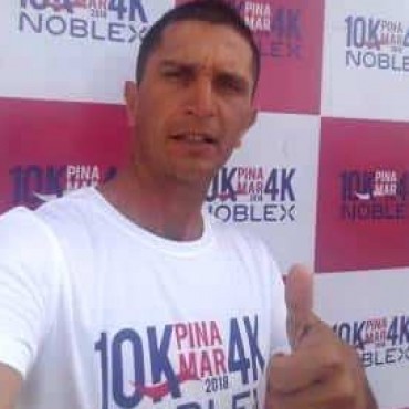 Ariel Rodríguez corrió los 30 km de Uniendo Pueblos en Lobos