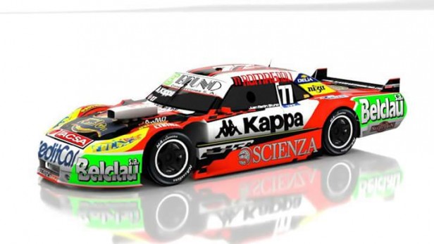 Así sera la Dodge de Juan Martín Bruno