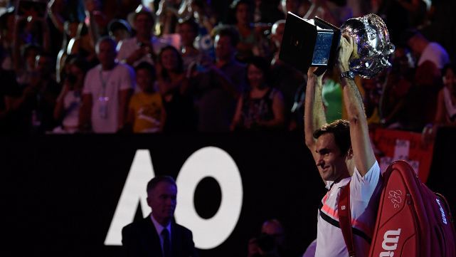 Federer ganó Australia por sexta vez