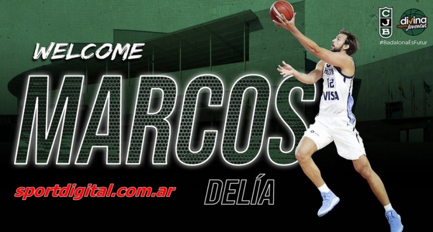 La presentación oficial de Marcos Delía en el Joventut será este jueves 