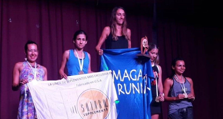 Francisca Almirón corrio la Maratón de Reyes en Trenque Lauquen