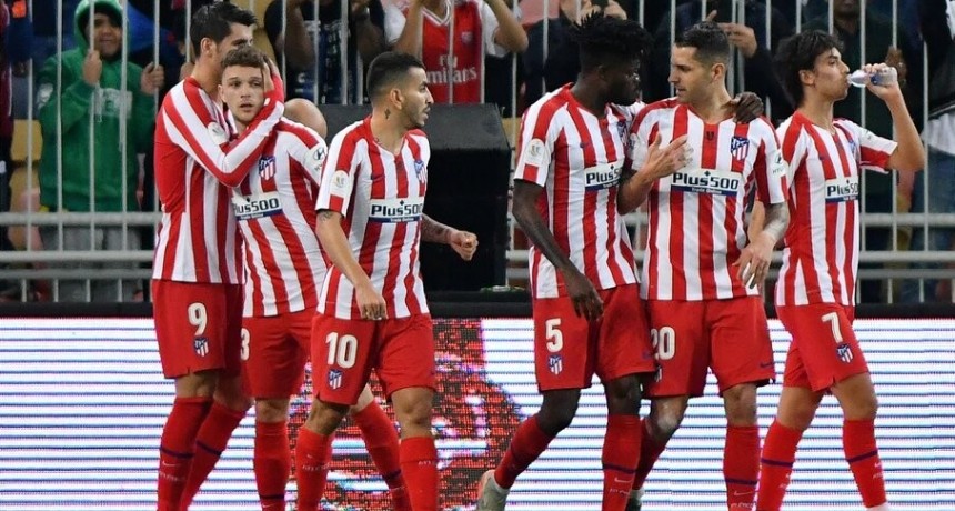 El Atlético Madrid dio vuelta un partido increíble y eliminó al Barcelona de la Supercopa de España