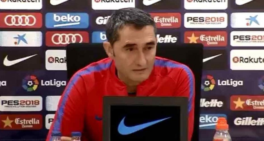 Barcelona decidió despedir al entrenador Ernesto Valverde 