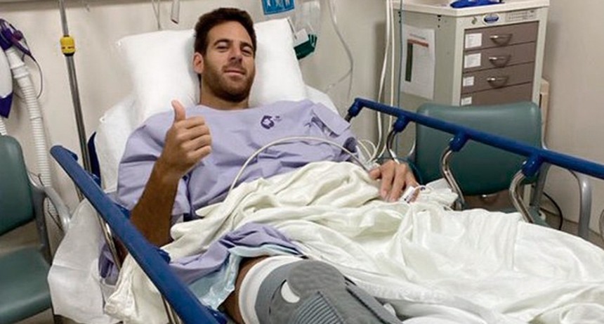 Fue operado Juan Martín Del Potro en Miami