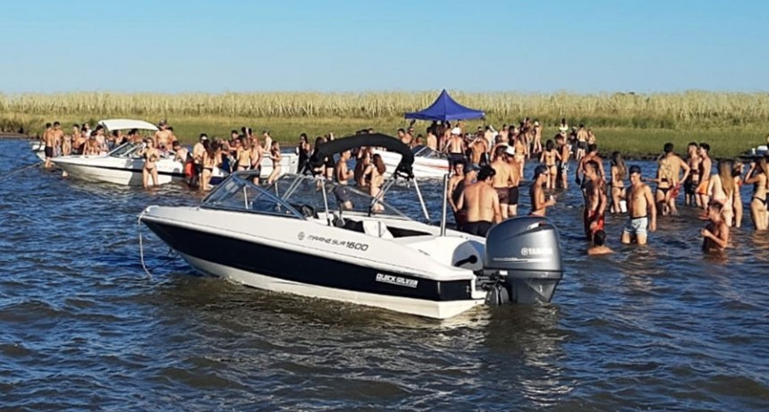 Gran fiesta Gran: se realizó sin autorización en la Laguna de Gómez