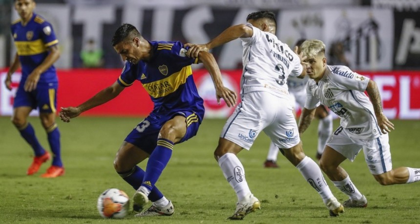 Santos goleó y eliminó a Boca de la Copa Libertadores