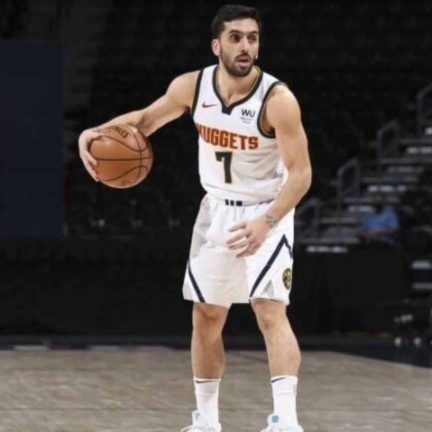 Campazzo jugó su mejor partido en la victoria de Denver ante Utah