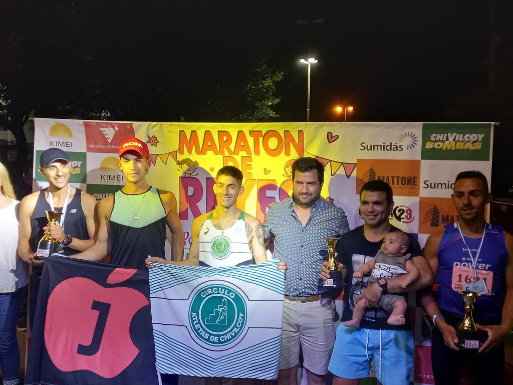 Atletismo: Cuarto lugar para Ezequiel Aguilera en el Maratón de Reyes 