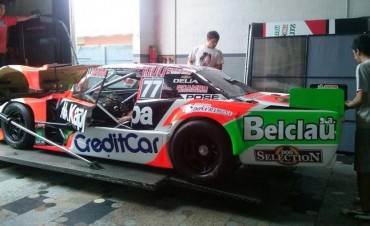 Pensando en el debut Bruno prueba hoy su TC en Olavarría