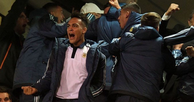 Argentinita clasificó el Mundial gracias a Colombia