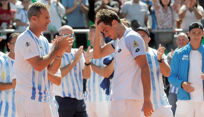 Siamo fuori de la Copa: Italia eliminó al campeón de la Davis