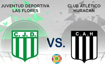 Huracán juega hoy ante Juventud Deportiva en Las Flores