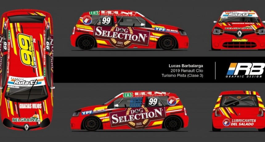 Lucas Barbalarga debuta en la Clase 3 del Turismo Pista