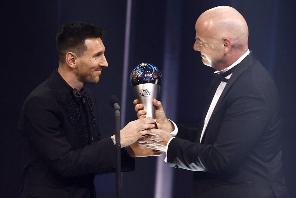  Lionel Messi ganó el The Best al Mejor Jugador del Mundo FIFA 