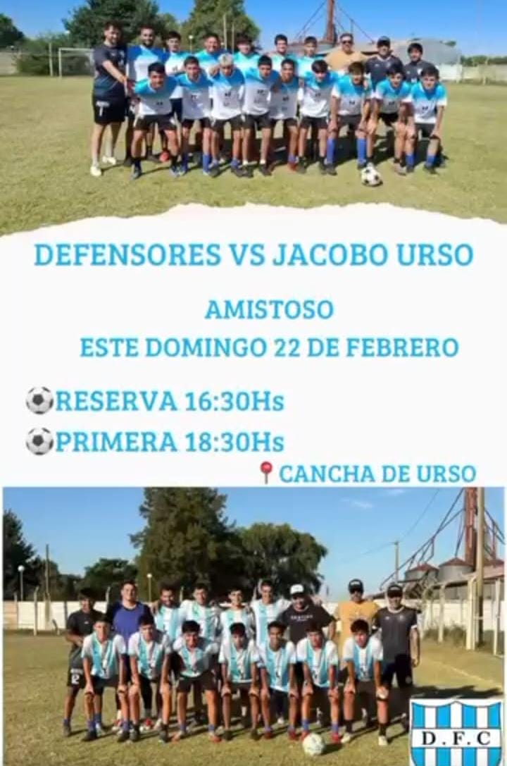 Fútbol: Amistosos de Defensores DC con miras a la temporada 2026