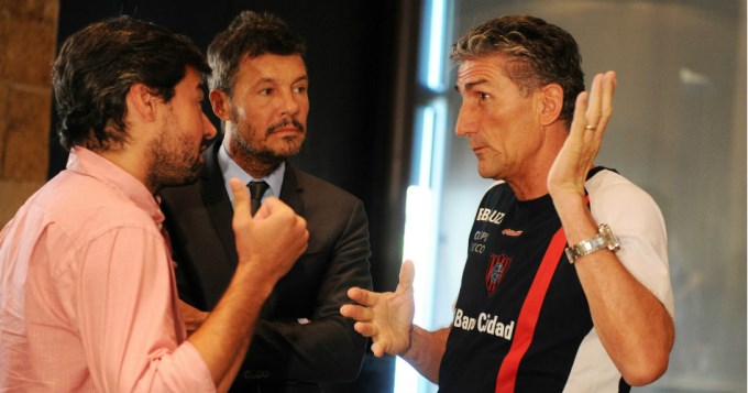 Bauza y Tinelli se reunieron en Ezeiza