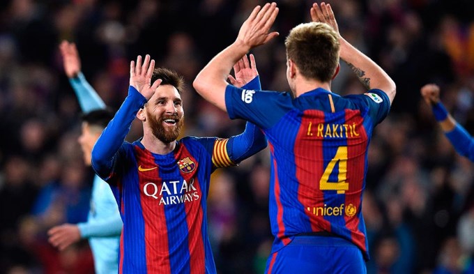 Messi la rompió toda y Barcelona recuperó la punta