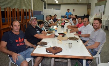 Intendente concurrió a la cena con representantes de los Clubes
