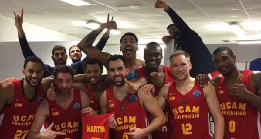 UCAM Murcia le ganó al campeón y avanza a cuartos (83-72)