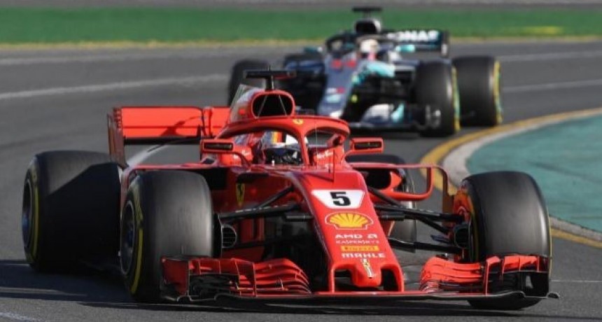 Vettel se impuso  en el GP de Australia