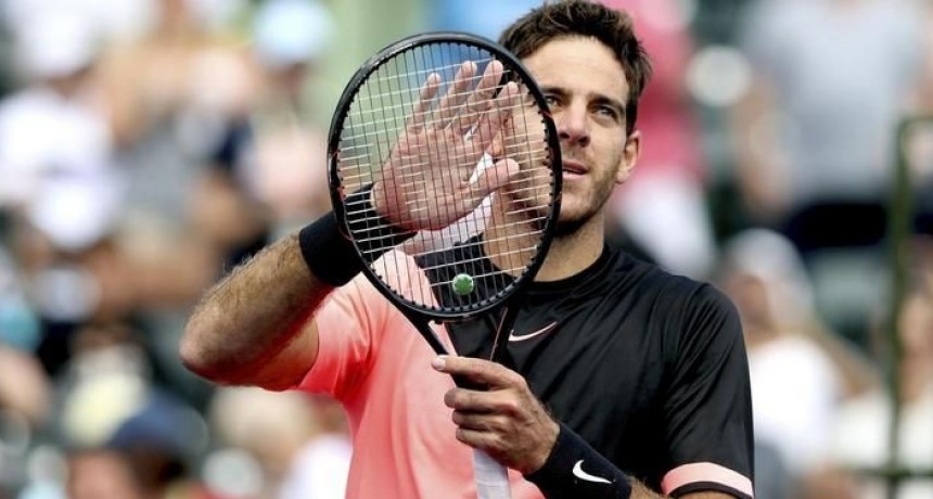 Del Potro le ganó a Krajinovic y se metió en cuartos