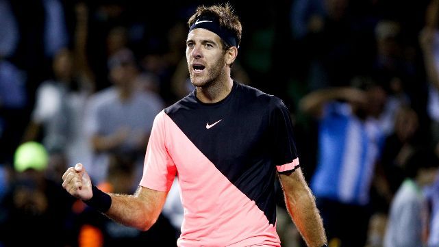 Delpo voltea a todos: Venció a Raonic y está en semis en Miami