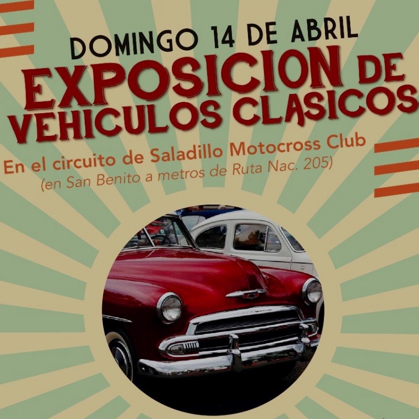 Organizan Encuentro de Vehículos Clásicos y Antiguos 