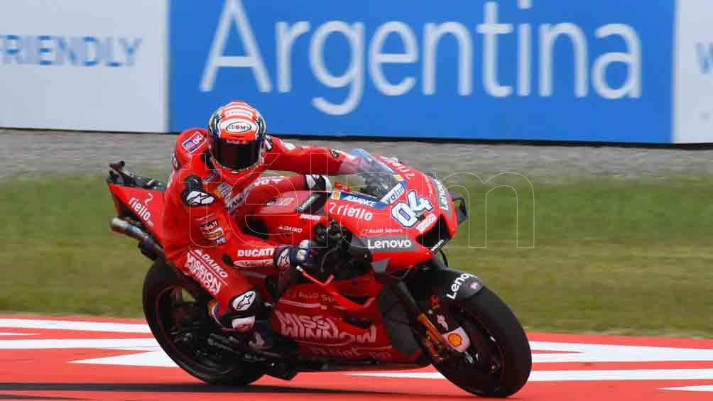 Dovizioso, el más rápido en Termas de Río Hondo