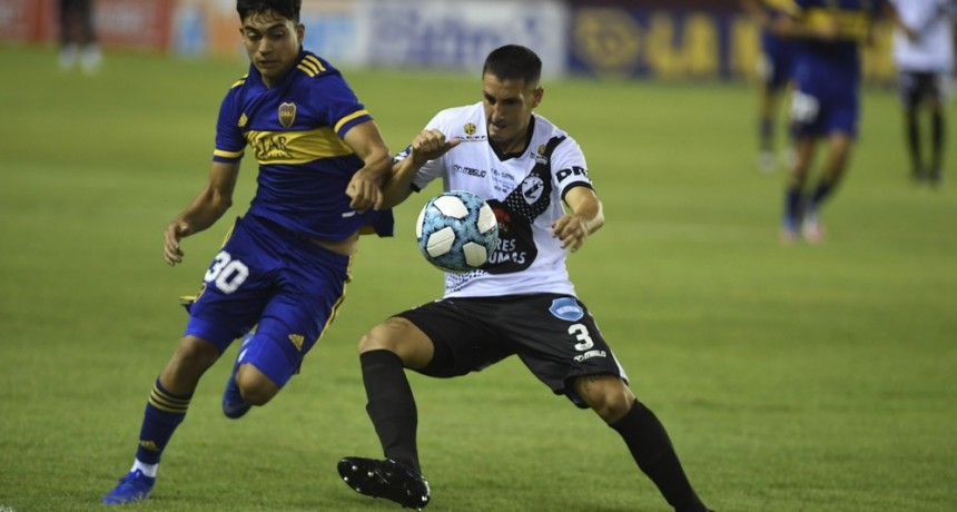 Boca se impuso con lo justo ante Claypole