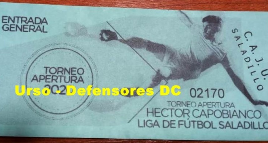 Partidazo en el Faustino Mierez: Jacobo Urso recibe a Defensores de Del Carril