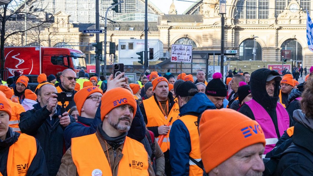  Una huelga en el transporte paraliza a Alemania 