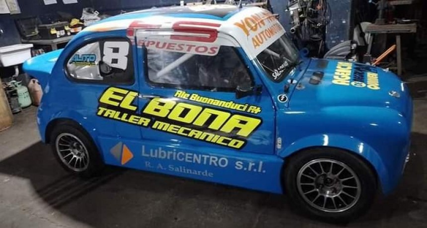 Saladillo: Alejandro Buonanduci presentó el auto para una nueva temporada