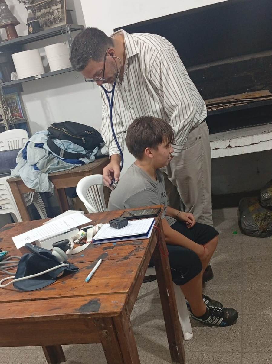 Realizan Apto F&iacute;sico: El club Argentino bajo el lema "Deporte y Salud" 