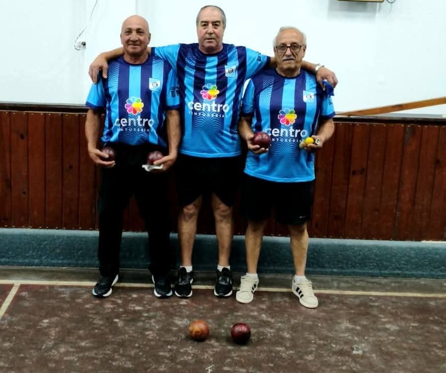 Bochas: Pacce, Rodriguez y Fredes ganaron el clasificatorio de veteranos