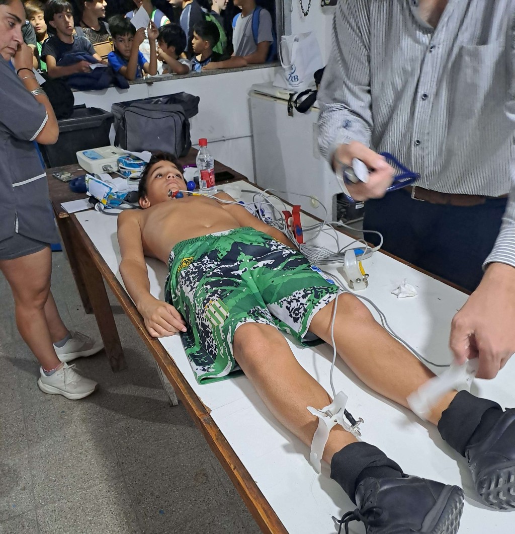 En Argentino "La Salud y el Deporte": Continuaron los chequeos m&eacute;dicos en las Inferiores 