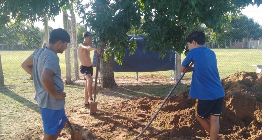 Del Carril: Jornada de trabajo en el Estadio Joaqu&iacute;n Ben&iacute;tez