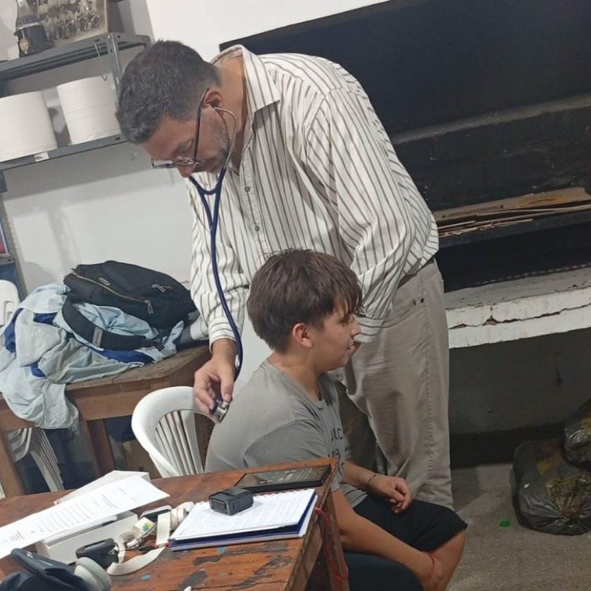 Realizan Apto F&iacute;sico: El club Argentino bajo el lema 