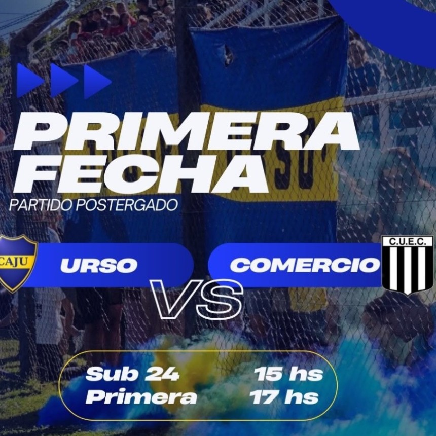 Este martes: Urso ante Comercio en el Estadio Lindolfo Aguilar 