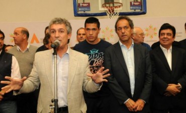 Scioli lanza con todo Los Juegos BA 2015