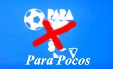 Chau F&uacute;tbol para Todos, ahora a ponerse&hellip;