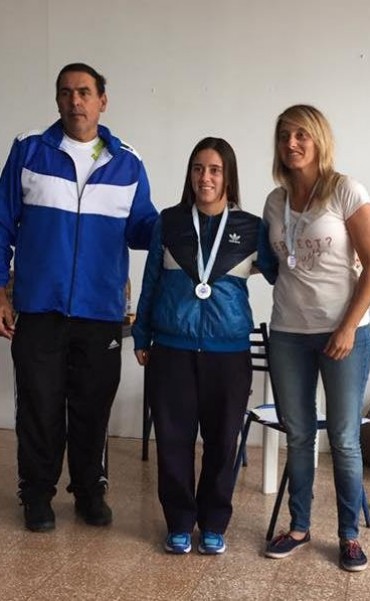 Fabiana Burgos ocupo el tercer escal&oacute;n del podio en Rufino